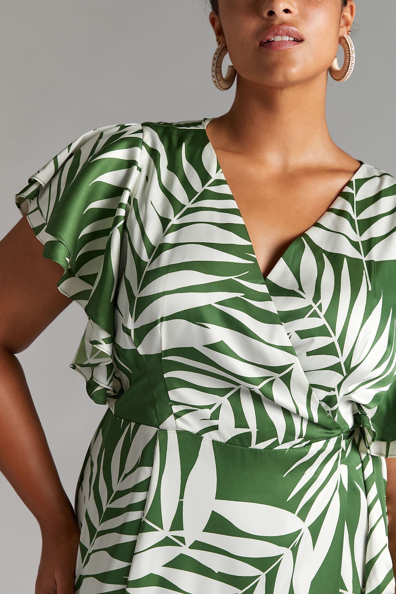Hutch + Palms Wrap Maxi Dress